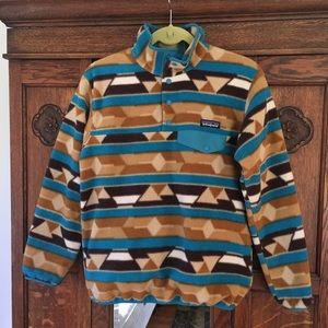 >>Patagonia Synchilla Boho tribal print<<